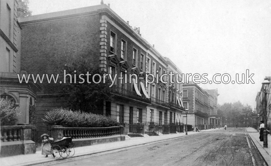 Blomfield Street, (later Villas), Westbourne Green, Paddington, London. c.1906